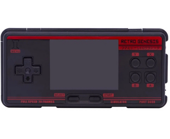  Игровая приставка SEGA Retro Genesis Port 3000 (PKT201) +4000 игр черно-красная (877858) 
