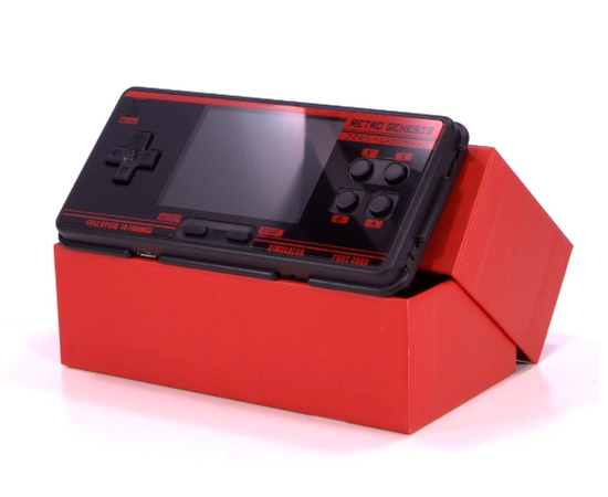  Игровая приставка SEGA Retro Genesis Port 3000 (PKT201) +4000 игр черно-красная (877858) 