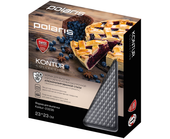  Форма для выпечки POLARIS Kontur-2323S 