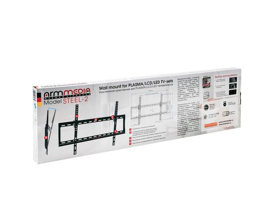 Кронштейн Arm Media STEEL-2 new черный 32"-90" макс.40кг наклон 