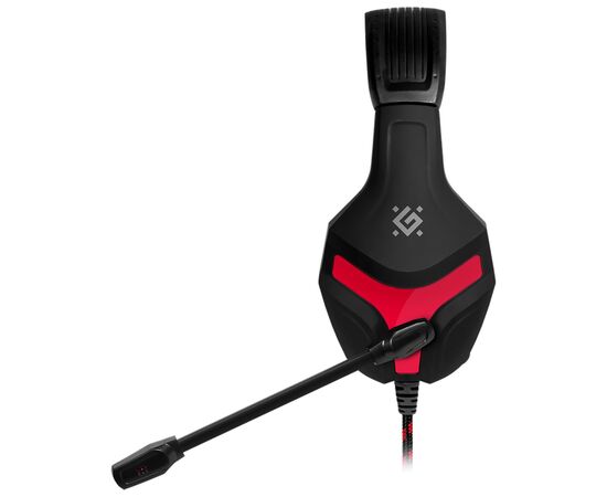  Компьютерная гарнитура огровая Defender Scrapper 500 (red/black) (218098) 