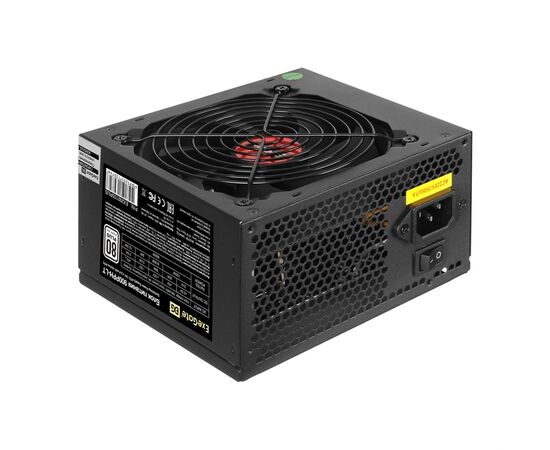  Блок питания ExeGate 900PPH-LT-OEM EX292155RUS-OEM-S 900W (ATX, APFC, SC, КПД 82% (80 PLUS), 12cm fan, 24pin, (4+4)pin, PCIe, 5xSATA) 