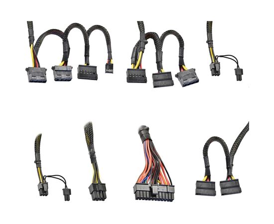  Блок питания ExeGate 900PPH-LT-OEM EX292155RUS-OEM-S 900W (ATX, APFC, SC, КПД 82% (80 PLUS), 12cm fan, 24pin, (4+4)pin, PCIe, 5xSATA) 