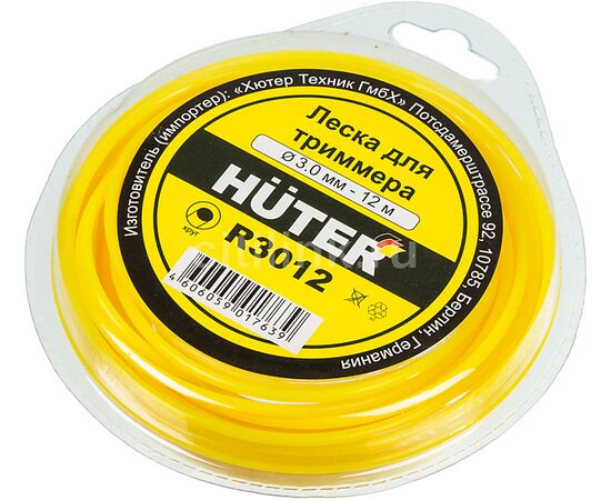  Леска для садовых триммеров Huter R3012 (71/2/1) 