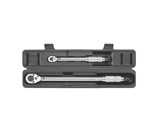  Набор ключей динамометрических BERGER BG2163 2 предмета 1/2" 28-210Nm + 1/4" 5-25Nm, щелчкового/предельного типа  (Правая-Левая резьба) 