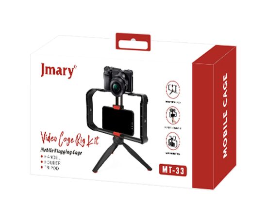  Штатив-трипод JMARY MT-33, напольный / настольный, 13 - 36,5 см, черный 