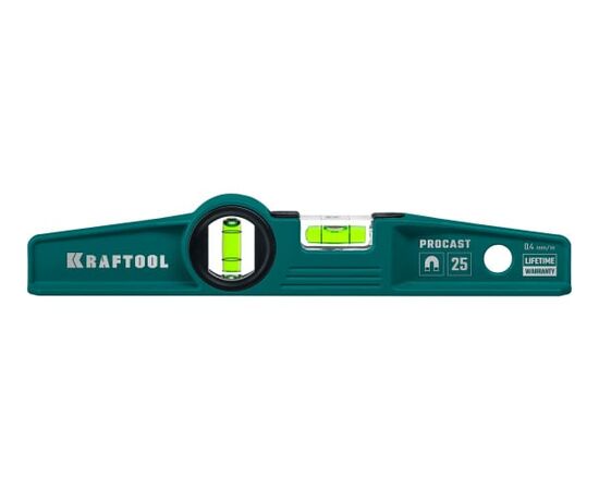  Уровень литой магнитный Kraftool Procast 34717-025 250мм 