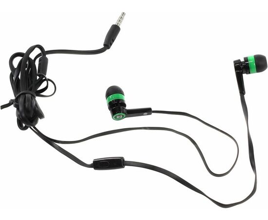  Гарнитура DEFENDER Pulse 420 Black/Green 63422 