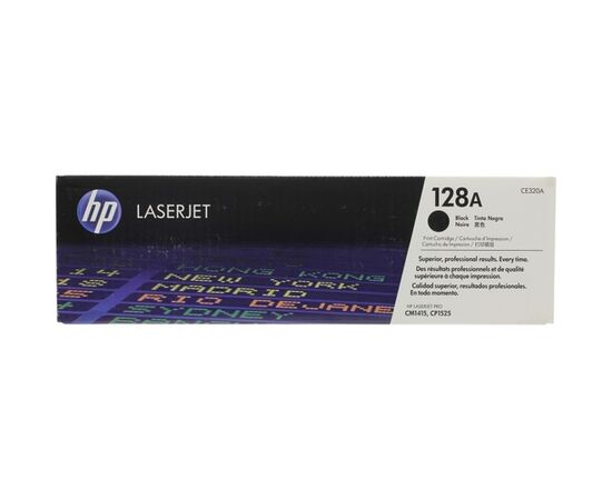  Картридж лазерный HP 128A CE320A черный (2000стр.) для HP CM1415/CP1525 