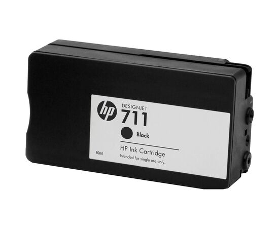  Картридж струйный HP 711 CZ133A черный (80мл) для HP DJ T120/T520 