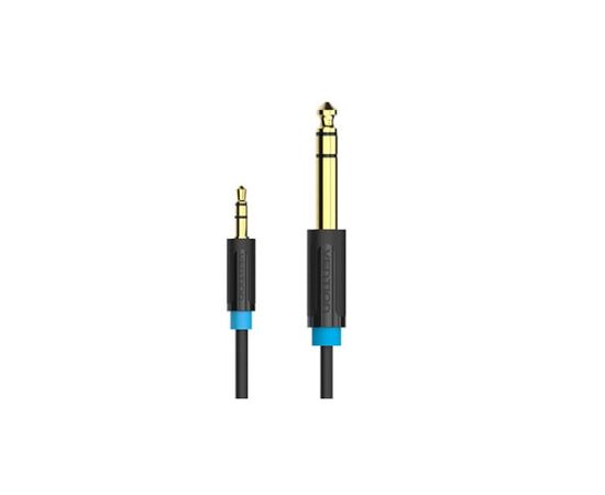  Кабель аудио Vention BABBI Jack 6,5 mm M/3,5 M 3м 