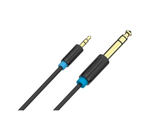 Кабель аудио Vention BABBI Jack 6,5 mm M/3,5 M 3м 