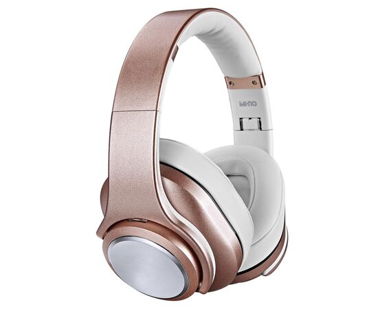  Беспроводные наушники/колонка SODO MH10, Bluetooth + AUX, розовое золото 