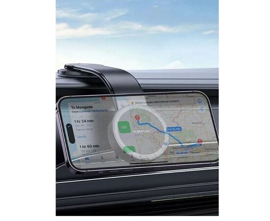  Автомобильный держатель BOROFONE BH113 Cory magnetic car holder(center console) (черный) 
