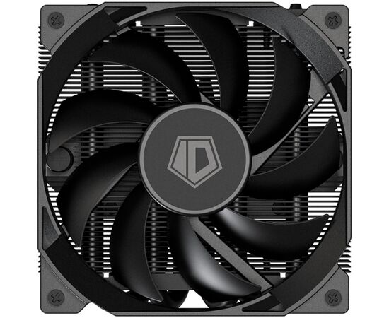  Кулер ID-COOLING IS-37-XT Black LGA1700/1200/115X/AM5/AM4 низкопрофильный высота 37mm (TDP 95W, PWM, 3 тепл.трубки прямого контакта, Fan 92m) 