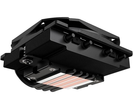  Кулер ID-COOLING IS-37-XT Black LGA1700/1200/115X/AM5/AM4 низкопрофильный высота 37mm (TDP 95W, PWM, 3 тепл.трубки прямого контакта, Fan 92m) 