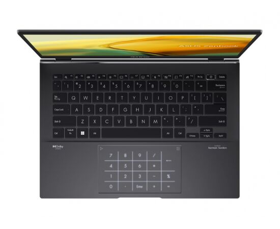  Ноутбук ASUS Zenbook 14 UM3402YA (90NB0W95-M01LK0) Ryzen 5 7430U 16Gb SSD 1Tb AMD Radeon Graphics 14 WQXGA IPS No OS 