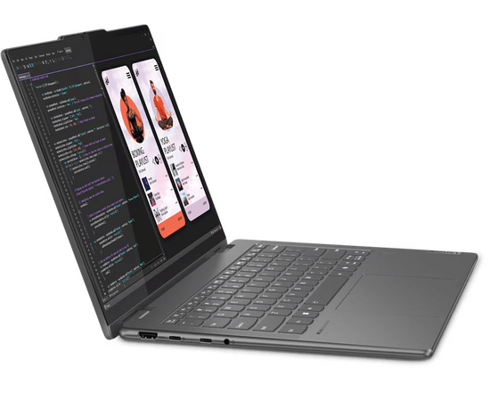  Ноутбук Lenovo Yoga 7 2-in-1 14AHP9 (83DK006RRK) 14"(1920x1200 IPS)/Touch/AMD Ryzen 8840HS(3.3Ghz)/16384Mb/1024SSDGb/noDVD/Int:AMD Radeon 780M 