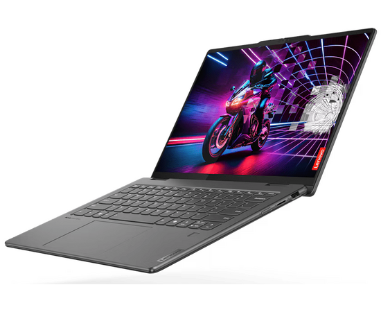  Ноутбук Lenovo Yoga 7 2-in-1 14AHP9 (83DK006RRK) 14"(1920x1200 IPS)/Touch/AMD Ryzen 8840HS(3.3Ghz)/16384Mb/1024SSDGb/noDVD/Int:AMD Radeon 780M 