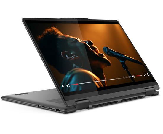  Ноутбук Lenovo Yoga 7 2-in-1 14AHP9 (83DK006RRK) 14"(1920x1200 IPS)/Touch/AMD Ryzen 8840HS(3.3Ghz)/16384Mb/1024SSDGb/noDVD/Int:AMD Radeon 780M 