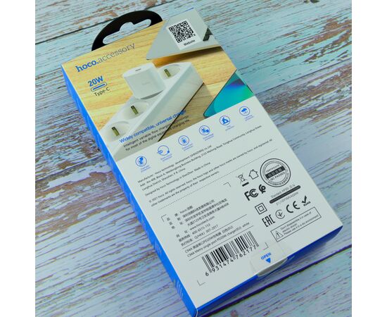  СЗУ HOCO C94A Metro, 1USB, PD20W (белый) 