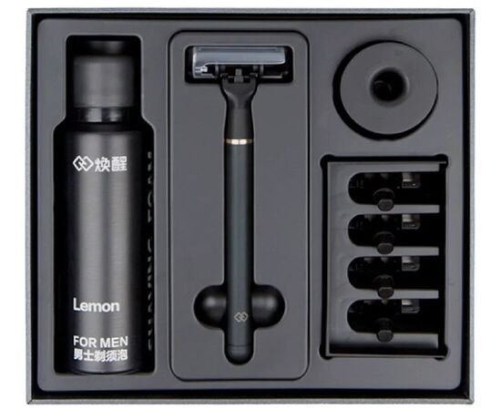  Набор для бритья Xiaomi Mijia Lemon Razor H600 (5 кассет + пена) 