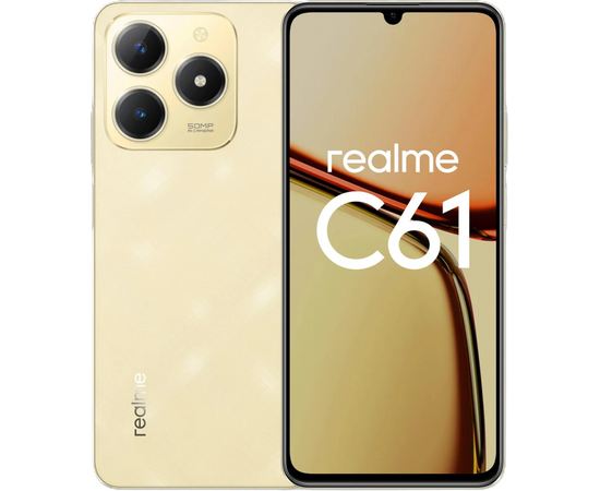  Смартфон Realme C61 8/128Gb Gold 