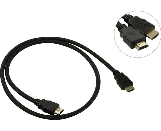  Кабель ExeGate EX257910RUS HDMI to miniHDMI (19M -19M) 1м, ver1.4, позолоченные контакты 