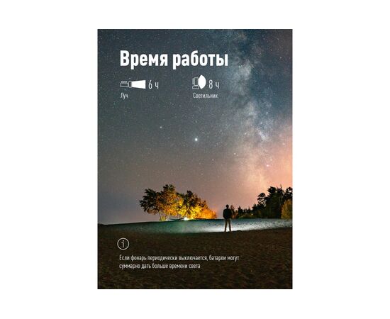  Фонарь-прожектор КОСМОС KOCACCU678EX 3Вт 
