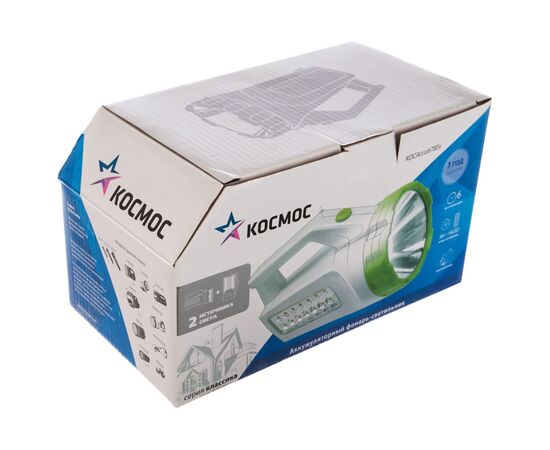  Фонарь-прожектор КОСМОС KOCACCU678EX 3Вт 