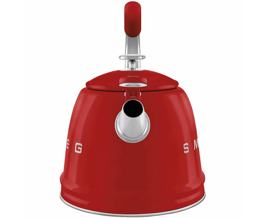  Чайник для плиты SMEG CKLW2001RD со свистком, 2,3л, красный 
