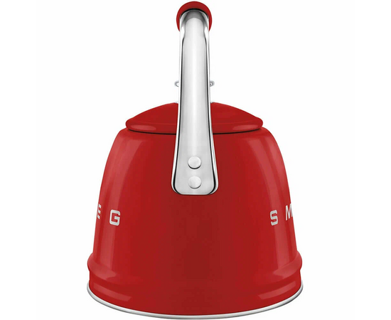  Чайник для плиты SMEG CKLW2001RD со свистком, 2,3л, красный 