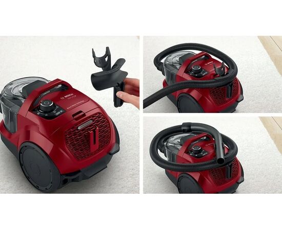  Пылесос BOSCH BGS21WX200 красный 