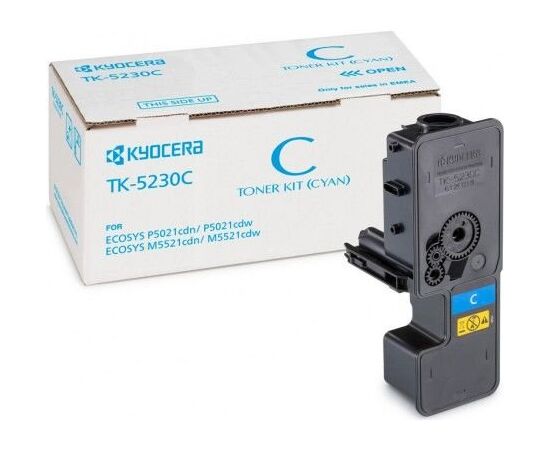  Тонер-картридж TK-5230C 2 200 стр. Cyan для P5021cdn/cdw, M5521cdn/cdw 