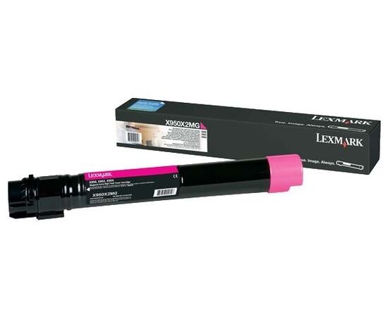  Тонер-картридж Lexmark X950X2MG розовый для X950, X952, X954 
