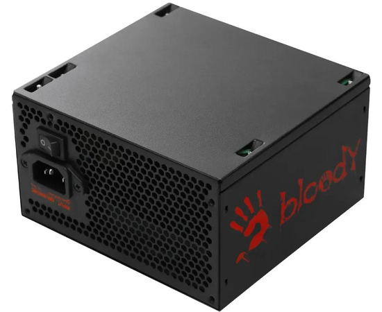  Блок питания BLOODY BD-PS600W, 600Вт, 120мм, черный, retail 