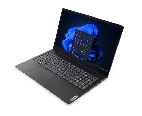  Ноутбук Lenovo V15 G4 AMN Ryzen 3 7320U/8Gb/SSD256Gb/15.6"/IPS/FHD/NoOS/black (82YU00VJRU) 