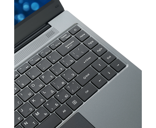 Ноутбук iRU Tactio 14RLH (2058880) 14", IPS, AMD Ryzen 3 3200U 2.6ГГц, 2 ядра, 8ГБ 512ГБ SSD, AMD Radeon, Free DOS, серый 