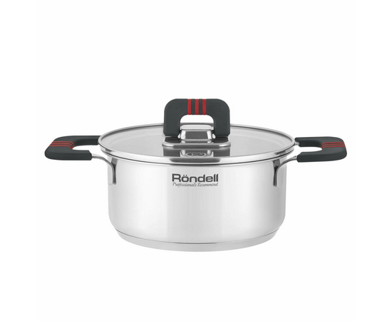  Кастрюля Rondell Stripes RDS-1636 1.2л стальной 