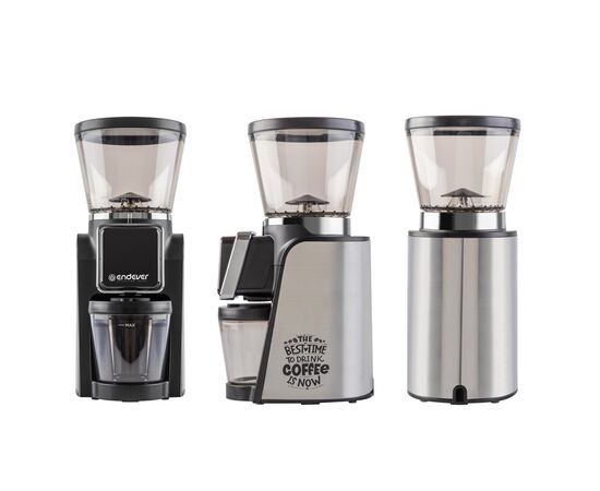  Кофемолка ENDEVER Costa-1063 стальной/черный 