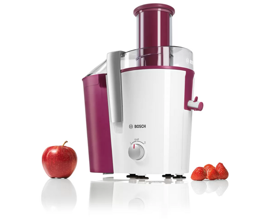  Соковыжималка центробежная Bosch MES25C0 белый/бордовый 