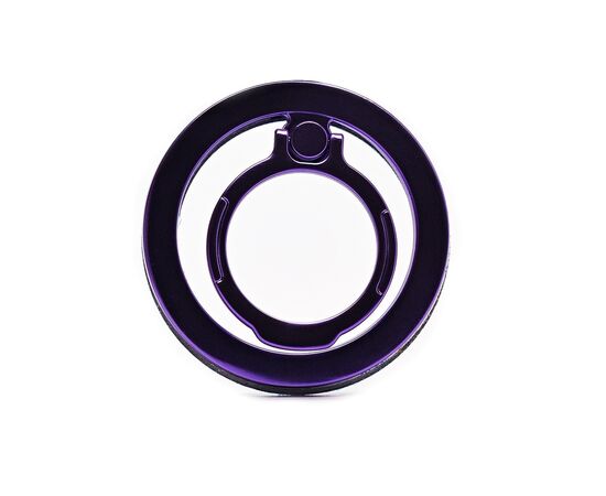  Держатель кольцо (Ring) Popsockets SafeMag металлическое (violet) (222711) 