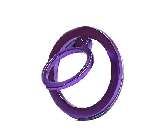  Держатель кольцо (Ring) Popsockets SafeMag металлическое (violet) (222711) 