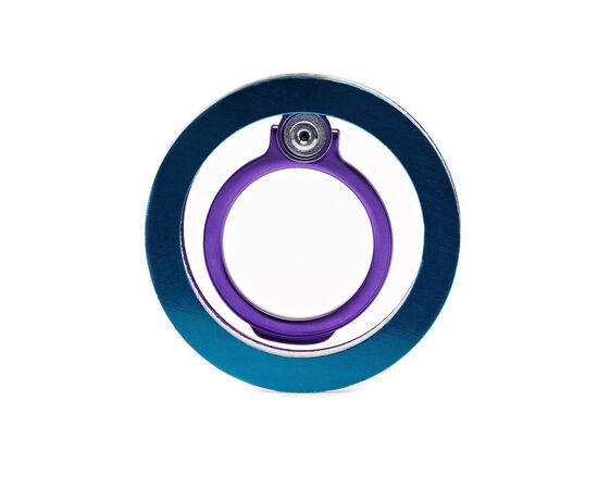  Держатель кольцо (Ring) Popsockets SafeMag металлическое (violet) (222711) 