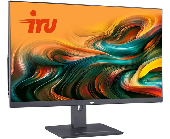  Моноблок IRU 27IM (2044690) 27" Full HD i3 1215U (1.2) 8Gb SSD256Gb Iris Plus Graphics Free DOS GbitEth WiFi BT 120W Cam черный 1920x1080 