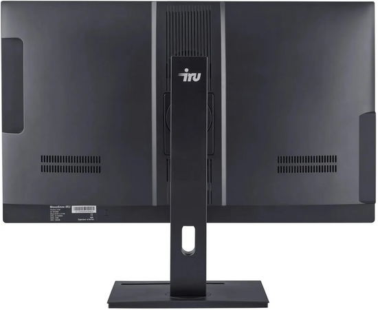  Моноблок IRU 27IM (2044690) 27" Full HD i3 1215U (1.2) 8Gb SSD256Gb Iris Plus Graphics Free DOS GbitEth WiFi BT 120W Cam черный 1920x1080 