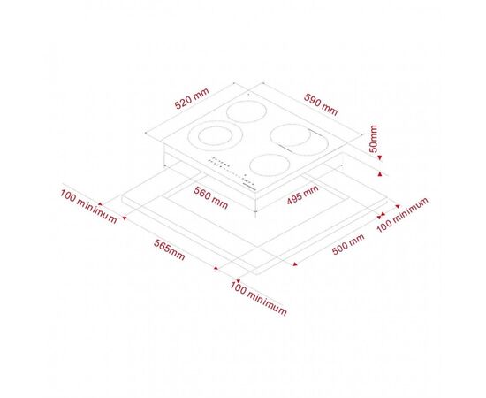 Варочная поверхность Kuppersberg ECS 624 