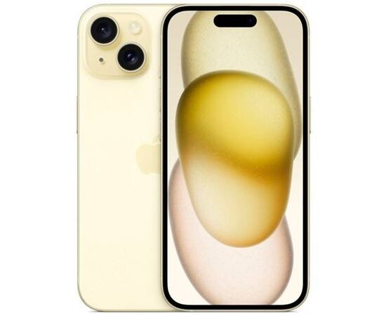  Смартфон Apple iPhone 15 128Gb Yellow (Желтый) nano-SIM + eSIM 