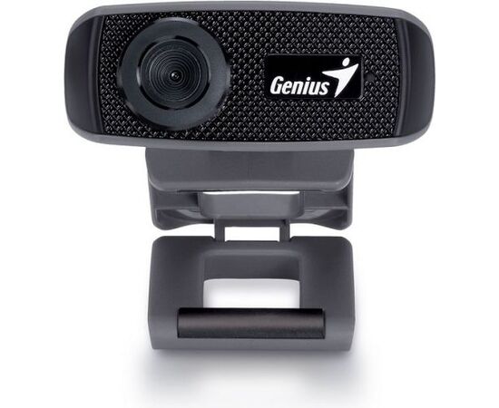  WEB-камера GENIUS FaceCam (DR32200003400) Black 1000X v2, 720, 30 кадров в секунду, встроенный микрофон, ручная фокусировка 