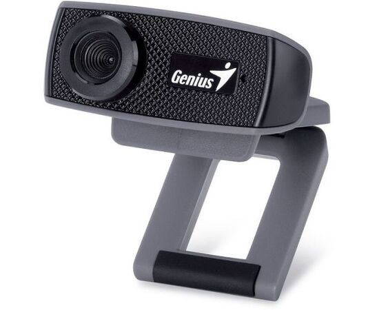  WEB-камера GENIUS FaceCam (DR32200003400) Black 1000X v2, 720, 30 кадров в секунду, встроенный микрофон, ручная фокусировка 